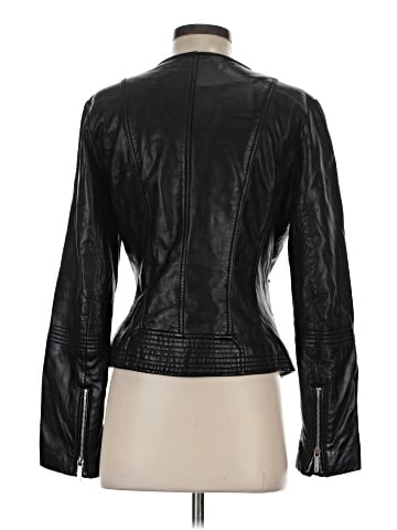 MICHAEL Michael Kors Leather Jacket (view 2)