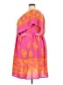 Haptics 100% Polyester Paisley Pink Casual Dress Size 3X - photo 5
