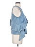 Jonathan Simkhai 100% Cotton Blue Tank Top Size 4 - photo 4