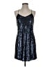 Express 100% Polyester Blue Cocktail Dress Size XS - photo 1