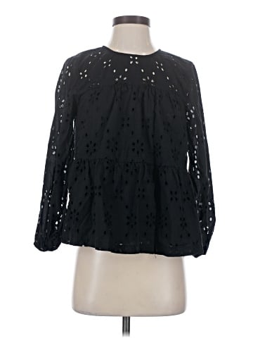 J.Crew Factory Store 3/4 Sleeve Blouse (view 1)