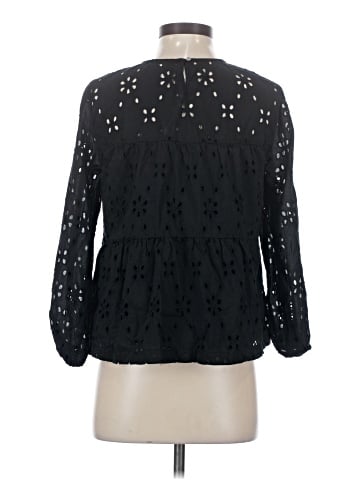 J.Crew Factory Store 3/4 Sleeve Blouse (view 2)