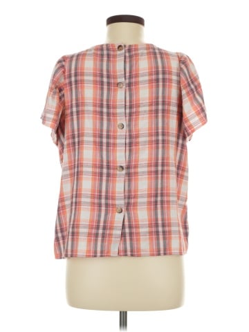Ann Taylor LOFT Short Sleeve Blouse (view 2)