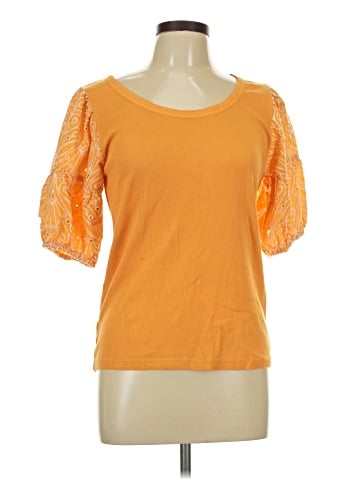 Ann Taylor LOFT 3/4 Sleeve T-Shirt (view 1)