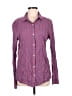 J. McLaughlin Purple Long Sleeve Button-Down Shirt Size M - photo 1