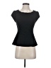 Elle Black Short Sleeve Top Size XS - photo 1