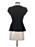 Elle Black Short Sleeve Top Size XS - photo 2