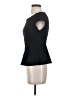 Elle Black Short Sleeve Top Size XS - photo 5