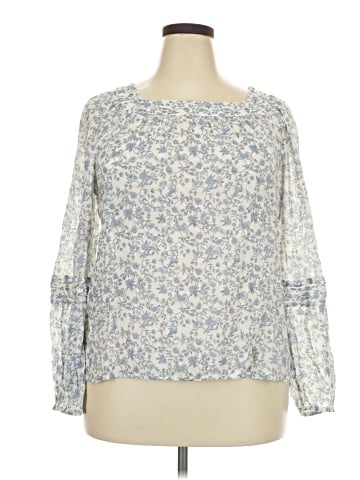LC Lauren Conrad Long Sleeve Blouse (view 1)