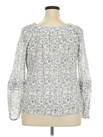 LC Lauren Conrad Long Sleeve Blouse (view 2)