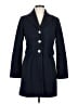 Laundry by Shelli Segal Blue Wool Coat Size 6 - photo 1