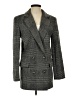 Topshop Houndstooth Gray Blazer Size 0 - photo 1