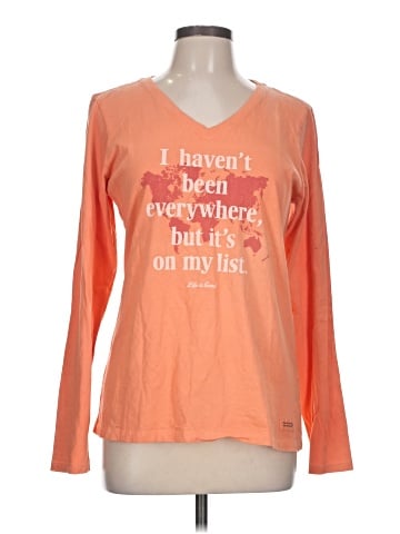 Life Is Good Long Sleeve T-Shirt (view 1)