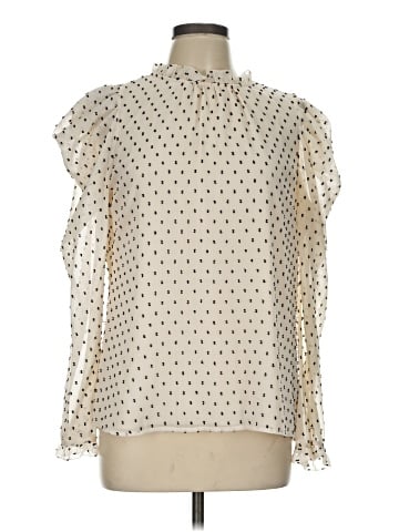 DKNY Long Sleeve Blouse (view 1)
