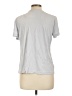 Ann Taylor Silver Short Sleeve Top Size L - photo 2
