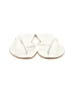 J.Crew 100% Leather Ivory Flip Flops Size 9 - photo 2
