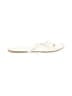 J.Crew 100% Leather Ivory Flip Flops Size 9 - photo 1