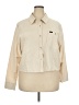 Lee Solid Ivory Long Sleeve Blouse Size XXL - photo 1