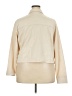 Lee Solid Ivory Long Sleeve Blouse Size XXL - photo 2