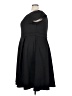 Unbranded Solid Black Cocktail Dress Size 4XL - photo 5