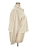 Lee Solid Ivory Long Sleeve Blouse Size XXL - photo 4