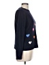 St. John's Bay 100% Acrylic Hearts Blue Pullover Sweater Size L - photo 4