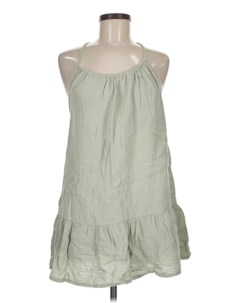 Pre-owned Xhilaration Casual Dress In Green