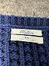 Wallace 100% Cotton Blue Sweater Vest Size XS - photo 7