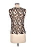 Yeohlee Brown Sleeveless Blouse One size - photo 2
