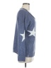 Maurices 100% Acrylic Stars Blue Pullover Sweater Size M - photo 4