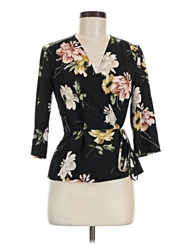 Topshop 3/4 Sleeve Blouse (view 1)