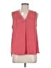 Vince Camuto 100% Polyester Pink Sleeveless Blouse Size M - photo 1