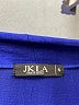 JKLA Blue Short Sleeve Blouse Size S - photo 7