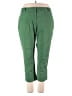 Talbots Solid Green Casual Pants Size 18 - photo 1