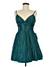 B. Darlin 100% Polyester Teal Cocktail Dress Size 9 - 10 - photo 1