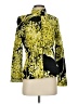 St. John Print Yellow Jacket Size 4 - photo 1