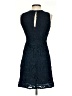 J.Crew 100% Polyester Blue Cocktail Dress Size 2 (petite) - photo 2