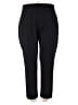 Jones & Co Solid Black Casual Pants Size 3X - photo 1