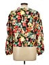 Unbranded Orange 3/4 Sleeve Blouse Size L - photo 2