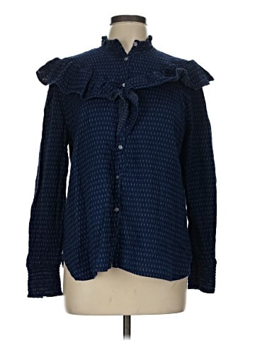 Ann Taylor LOFT Long Sleeve Blouse (view 1)
