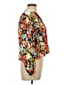 Unbranded Orange 3/4 Sleeve Blouse Size L - photo 4