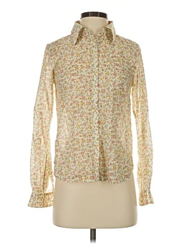 Birds of Paradis by Trovata Long Sleeve Blouse (view 1)