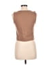 Unbranded 100% Polyester Brown Sleeveless Blouse Size M - photo 2