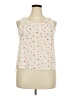 Mudd 100% Polyester Ivory Sleeveless Blouse Size XXL - photo 1