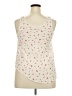 Mudd 100% Polyester Ivory Sleeveless Blouse Size XXL - photo 2