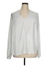 Banana Republic Silver Long Sleeve Blouse Size XL (tall) - photo 1