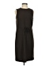 Talbots Solid Brown Casual Dress Size 2 Petite - photo 1