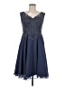 Missacc 100% Polyester Blue Cocktail Dress Size 6 (estimated) - photo 1