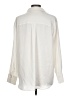 Uniqlo 100% Polyester Solid Ivory Long Sleeve Blouse Size L - photo 2