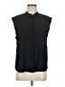 Ann Taylor 100% Polyester Black Sleeveless Blouse Size M - photo 1